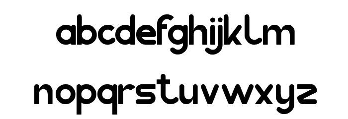 pocket Font LOWERCASE