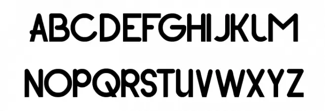 pocket Шрифта ВЕРХНИЙ