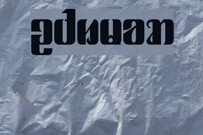 poebya Font examples