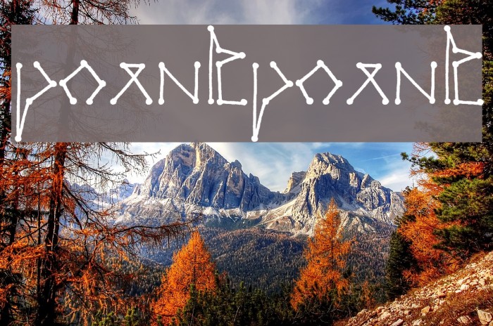 pointpoint Font examples