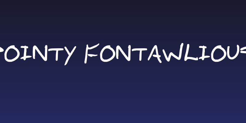 pointy fontawlious Social Header