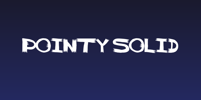 pointy solid Social Header