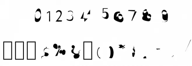 pokerface Font OTHER CHARS