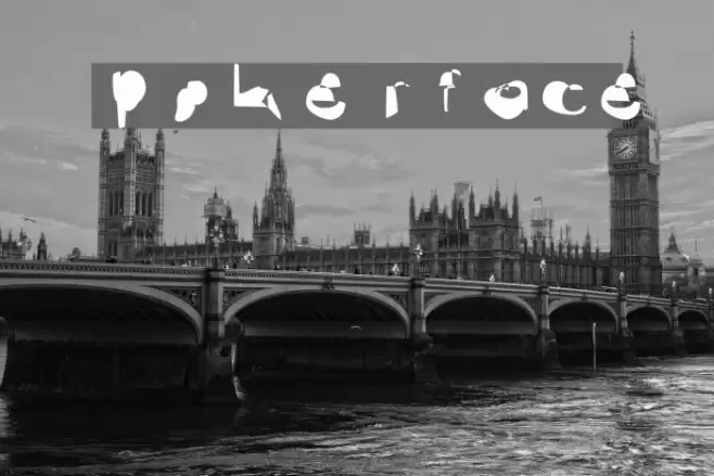 pokerface Font examples