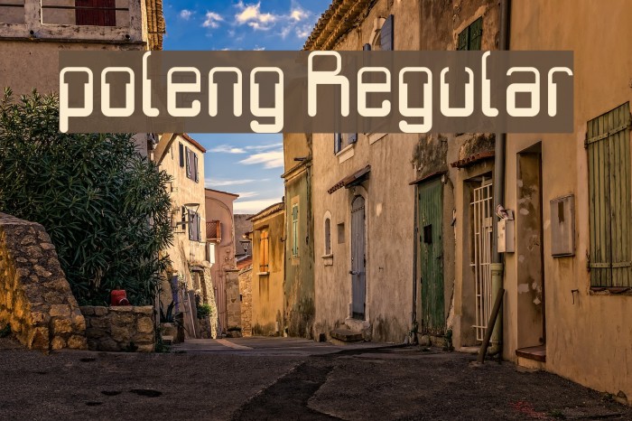 poleng Regular Example 1