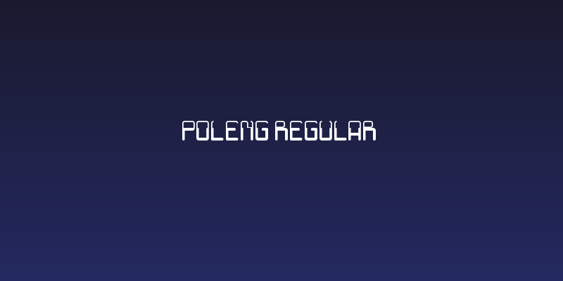 poleng Regular Social Header