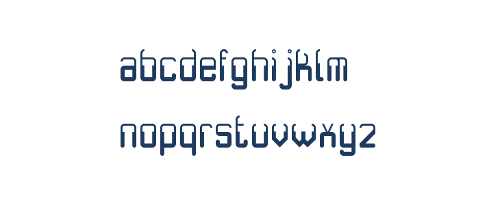 poleng Regular Lowercase