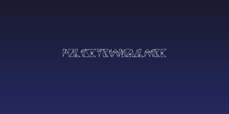 policetriangulaire Social Header