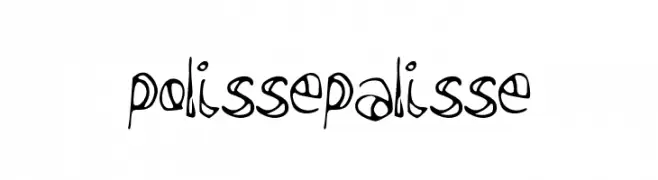 polissepalisse  नि: शुल्क फ़ॉन्ट्स डाउनलोड