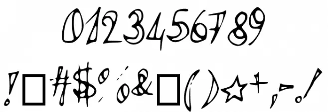 polissepalisse Font OTHER CHARS