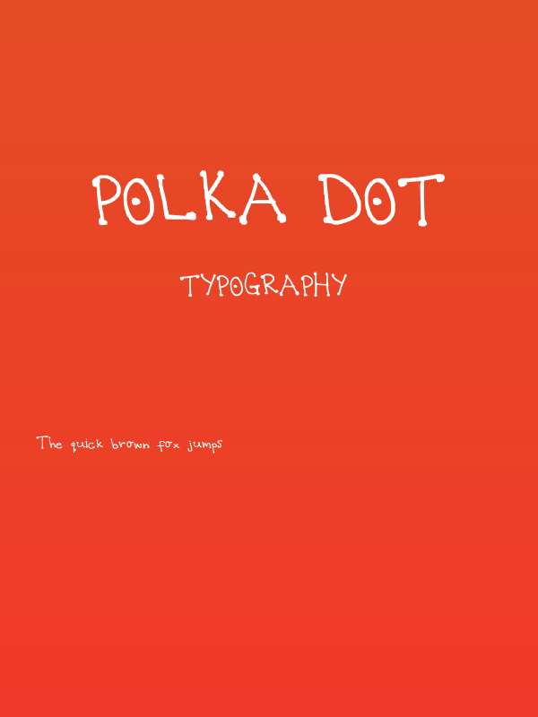 polka dot Poster
