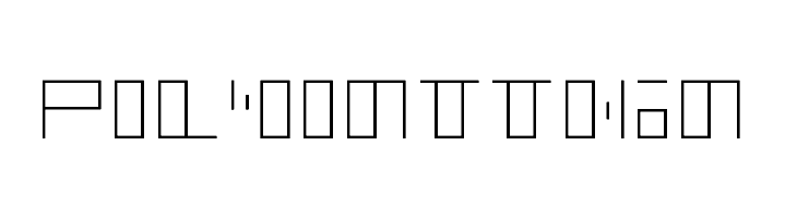 polyont thin  Frei Schriftart Herunterladen