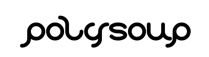 polysoup  Frei Schriftart Herunterladen