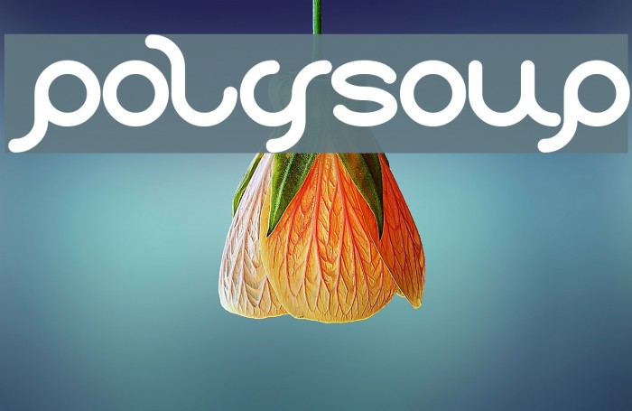 polysoup Font examples