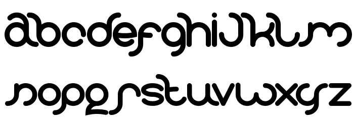 polysoup Font LOWERCASE