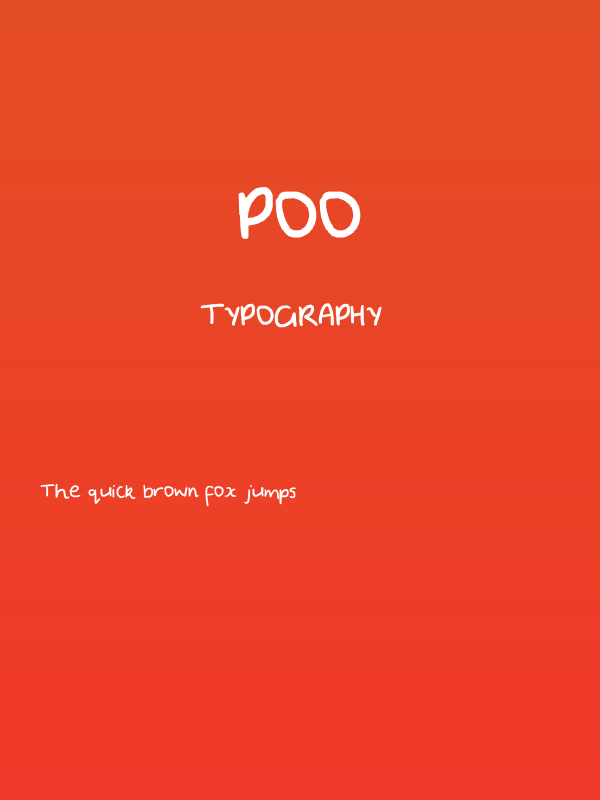 poo Poster