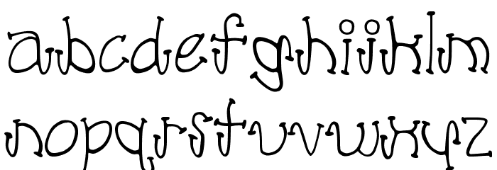 poodle lover Font LOWERCASE
