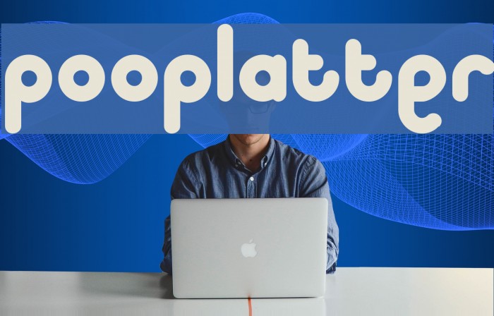 pooplatter Шрифта examples