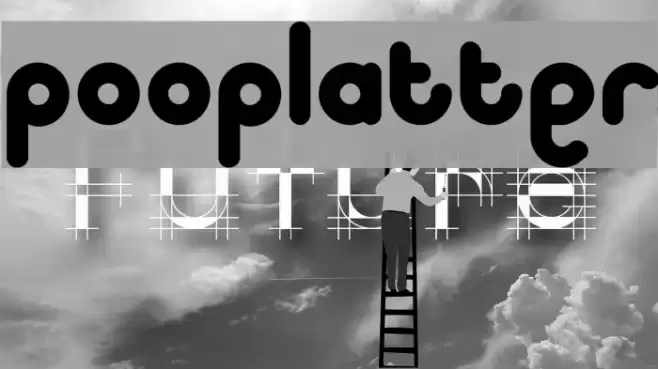 pooplatter Шрифта examples