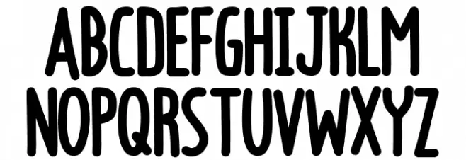 poor cre Schriftart Groß