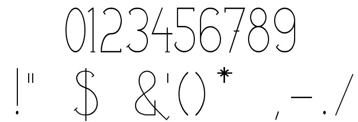 poor weekdays serif Font OTHER CHARS