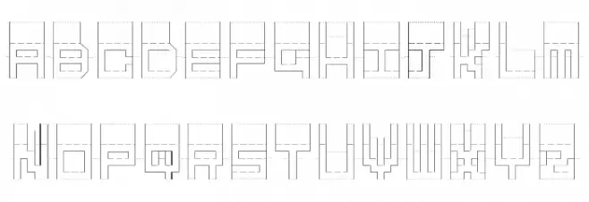 pop-up font 字体 小写