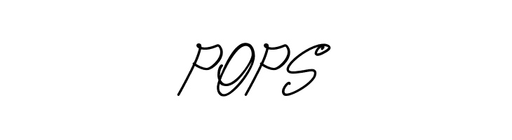pops  font caratteri gratis