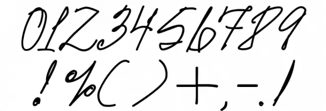 pops Font OTHER CHARS