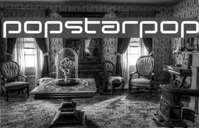 popstarpop Font examples