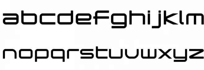 popstarregular Schriftart Kleinbuchstaben