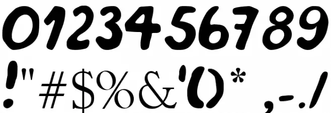 porcupine Font OTHER CHARS