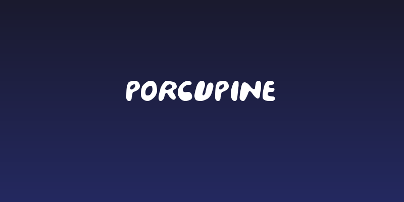porcupine Social Header