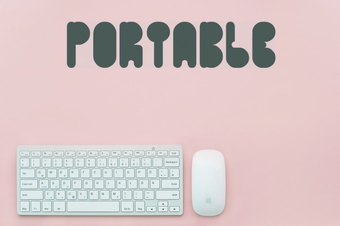 portable फ़ॉन्ट examples