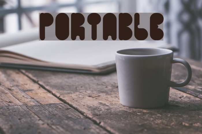 portable फ़ॉन्ट examples