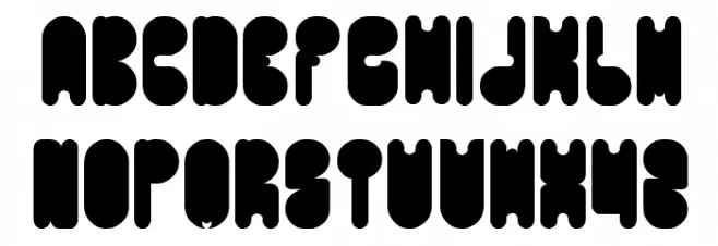 portable Font UPPERCASE