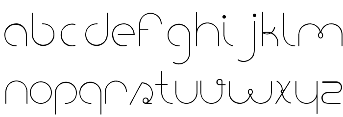 portatil font Font LOWERCASE