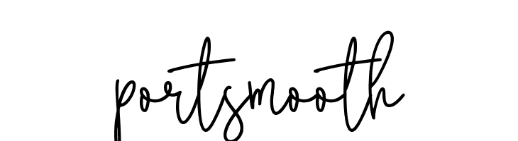 portsmooth  les polices de caractères gratuit tlcharger