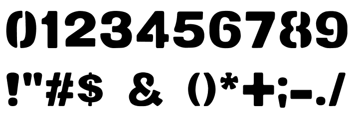 potama Font OTHER CHARS