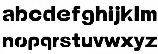 potama フォント 小文字