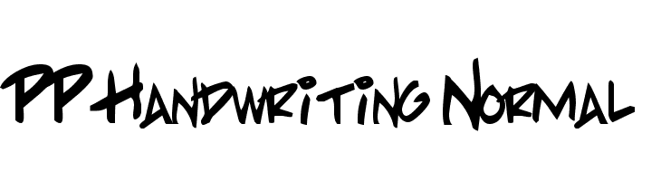 PP Handwriting Normal Font