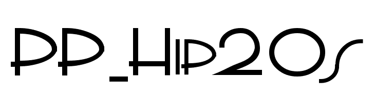 PP_Hip20s  免费字体下载