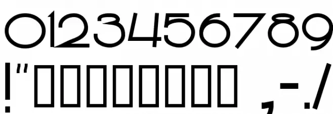 PP_Hip20s Font OTHER CHARS