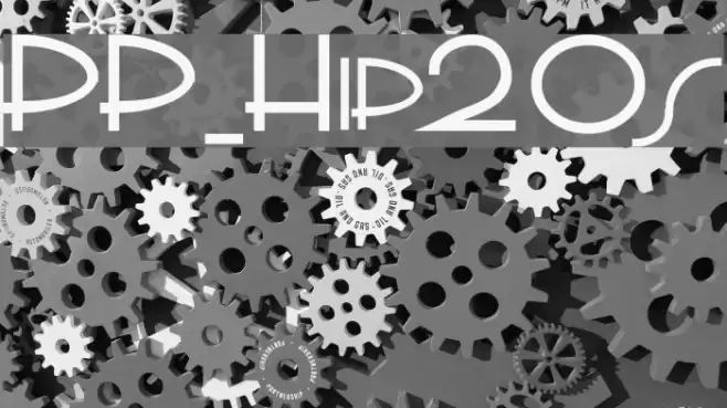 PP_Hip20s Font examples