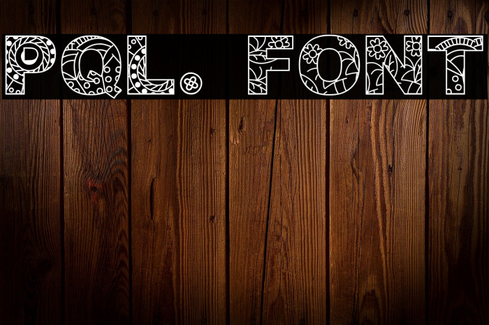 PQL. Font examples