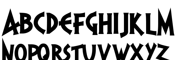 PR Agamemnon Bold, Top Lining Font LOWERCASE