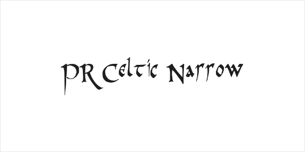 PR Celtic Narrow Logo