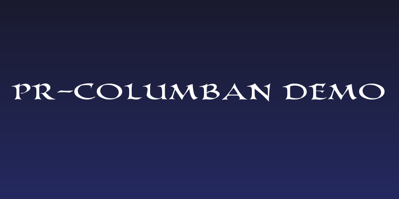 PR-Columban demo Social Header