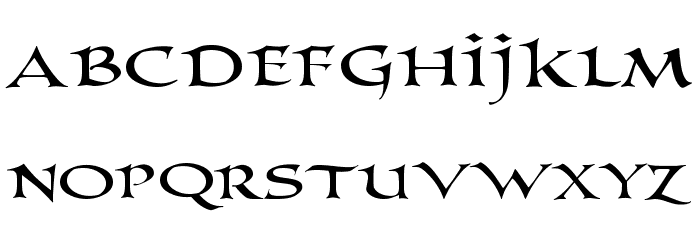 PR-Columban demo Font LOWERCASE