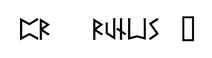 PR  Runes 2  नि: शुल्क फ़ॉन्ट्स डाउनलोड