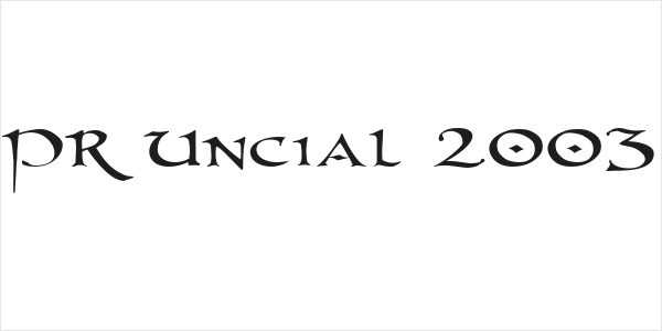 PR Uncial 2003 Logo